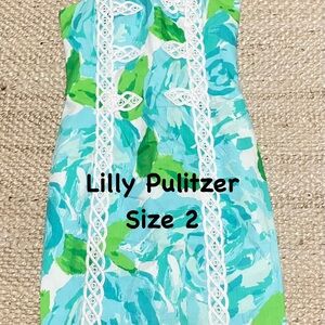 Lilly Pulitzer strapless dress